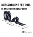 RX Athletic Power- Wrap 25mm, Hookgrip Tape
