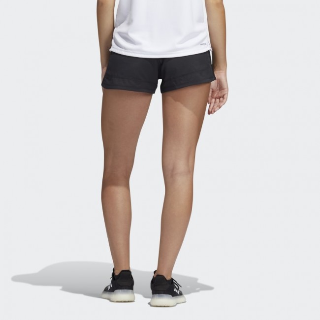 Pacer 3-Stripes Woven Heather Shorts